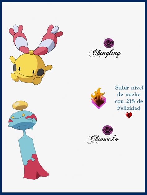 chingling evolution|when does chimecho evolve.